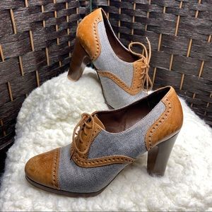 J. Crew langford wool oxford heels